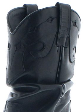 Mayura Boots NAPPA X Schwarz Cowboystiefel Rahmengenähter Damen Lederstiefel