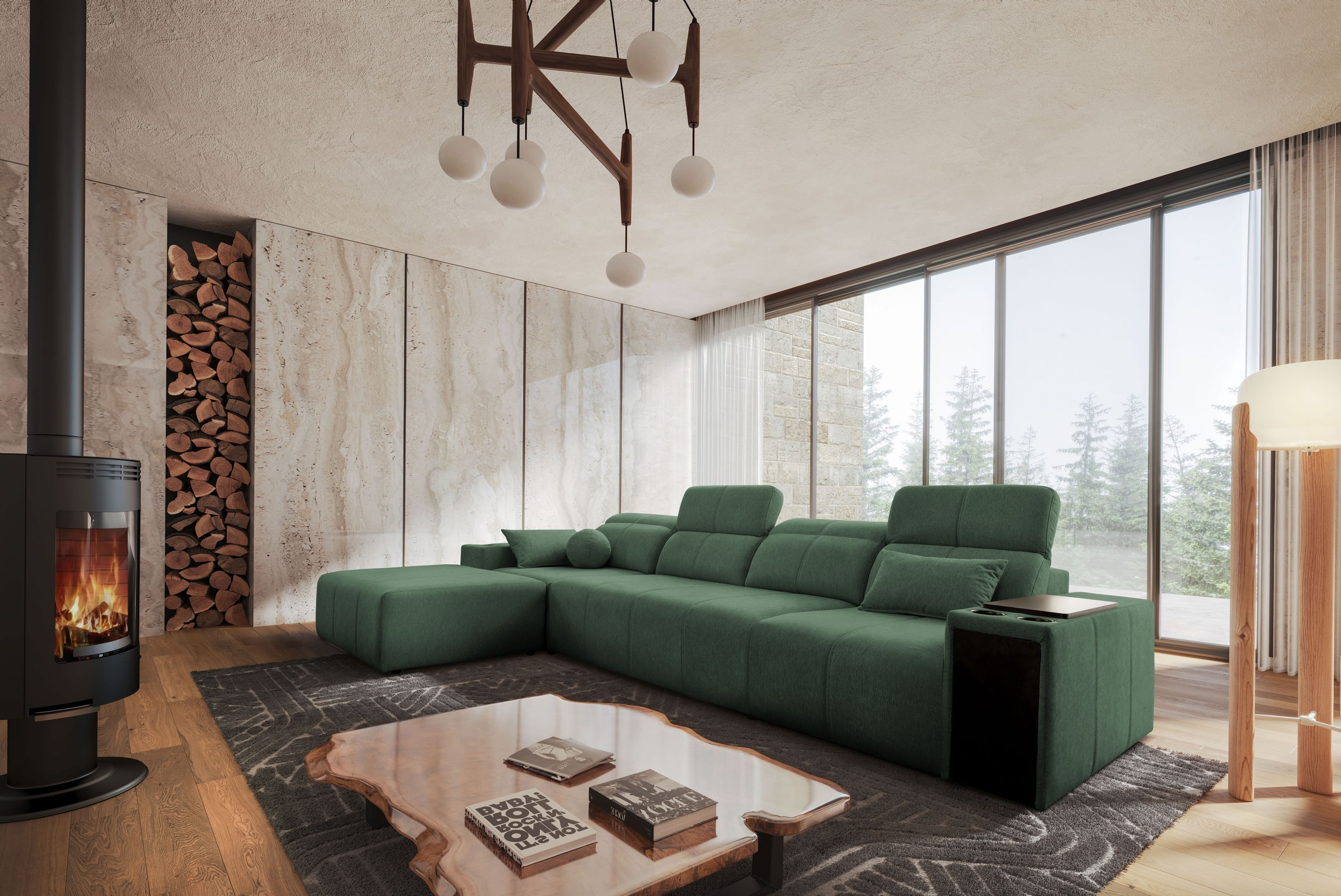 Kaiser Möbel Ecksofa mit Schlaffunktion, USB günstig online kaufen