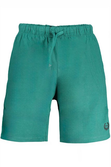 GIAN MARCO VENTURI 5-Pocket-Hose Stylische grüne Herrenshorts mit Kordelzug günstig online kaufen