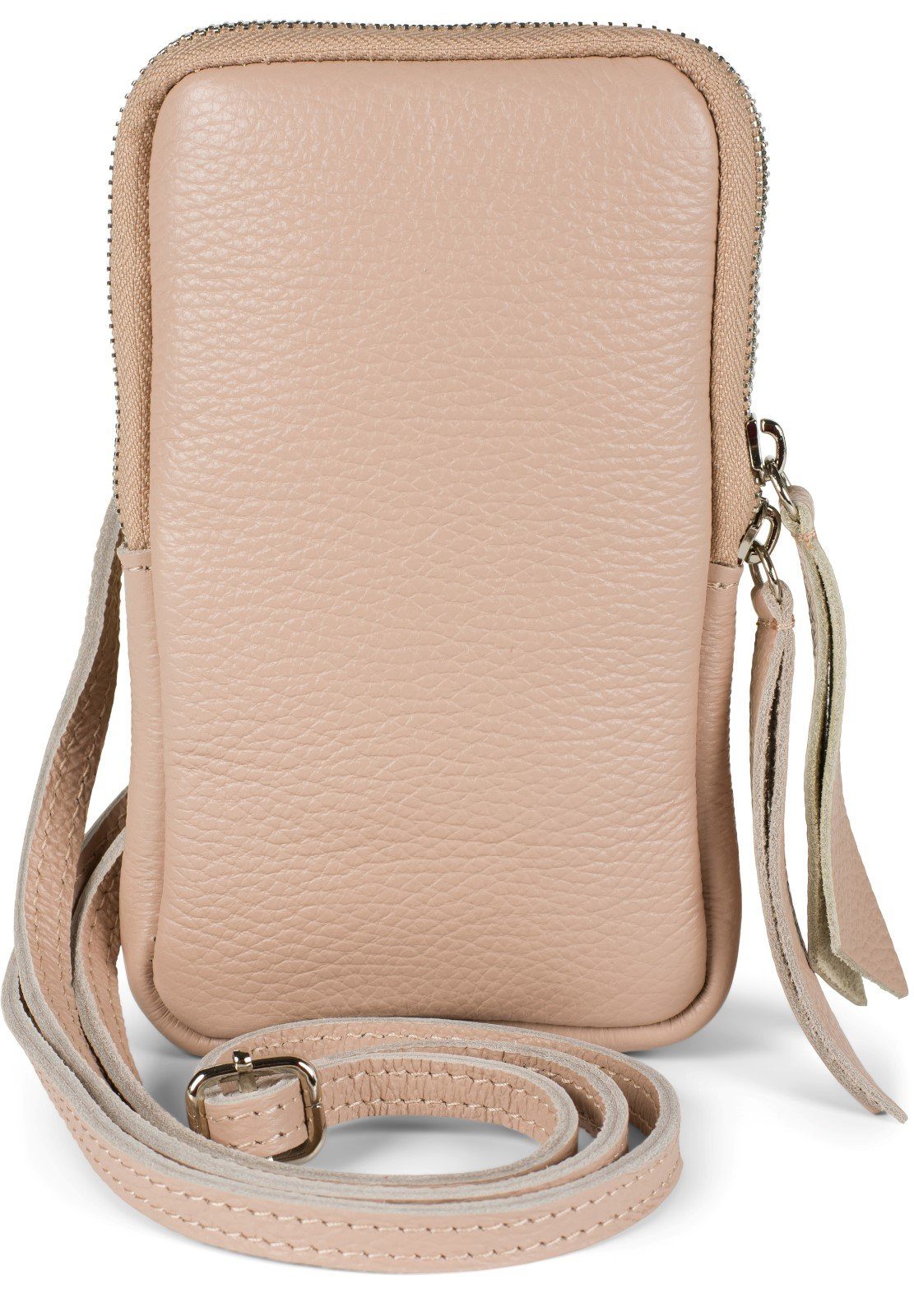 styleBREAKER Mini Bag Echtleder Handy Umhängetasche günstig online kaufen