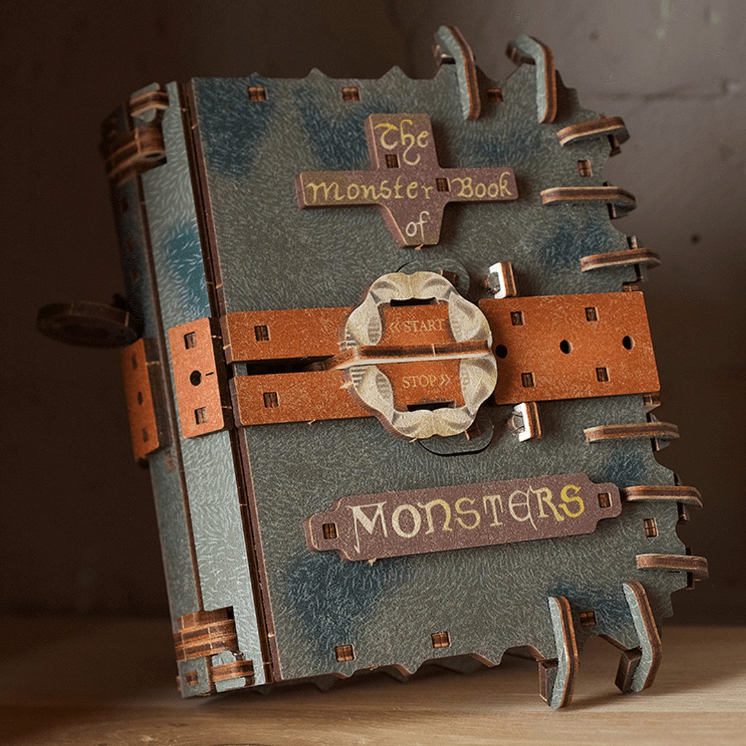 UGEARS Modellbausatz The Monster Book of Monsters Harry Potter aus Holz, (195-tlg)