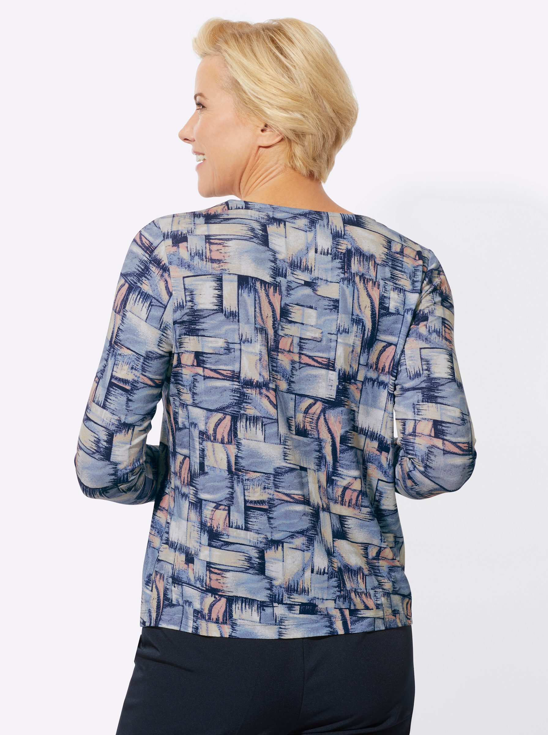 Witt T-Shirt Rundhals-Shirt Langarm