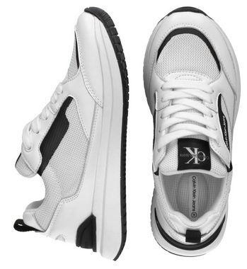 Calvin Klein Jeans Sneaker mit Logo-Flag, Freizeitschuh, Halbschuh, Schnürschuh