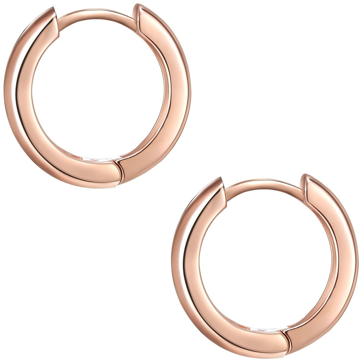 Rafaela Donata Paar Creolen roségold, in Sterling Silber günstig online kaufen