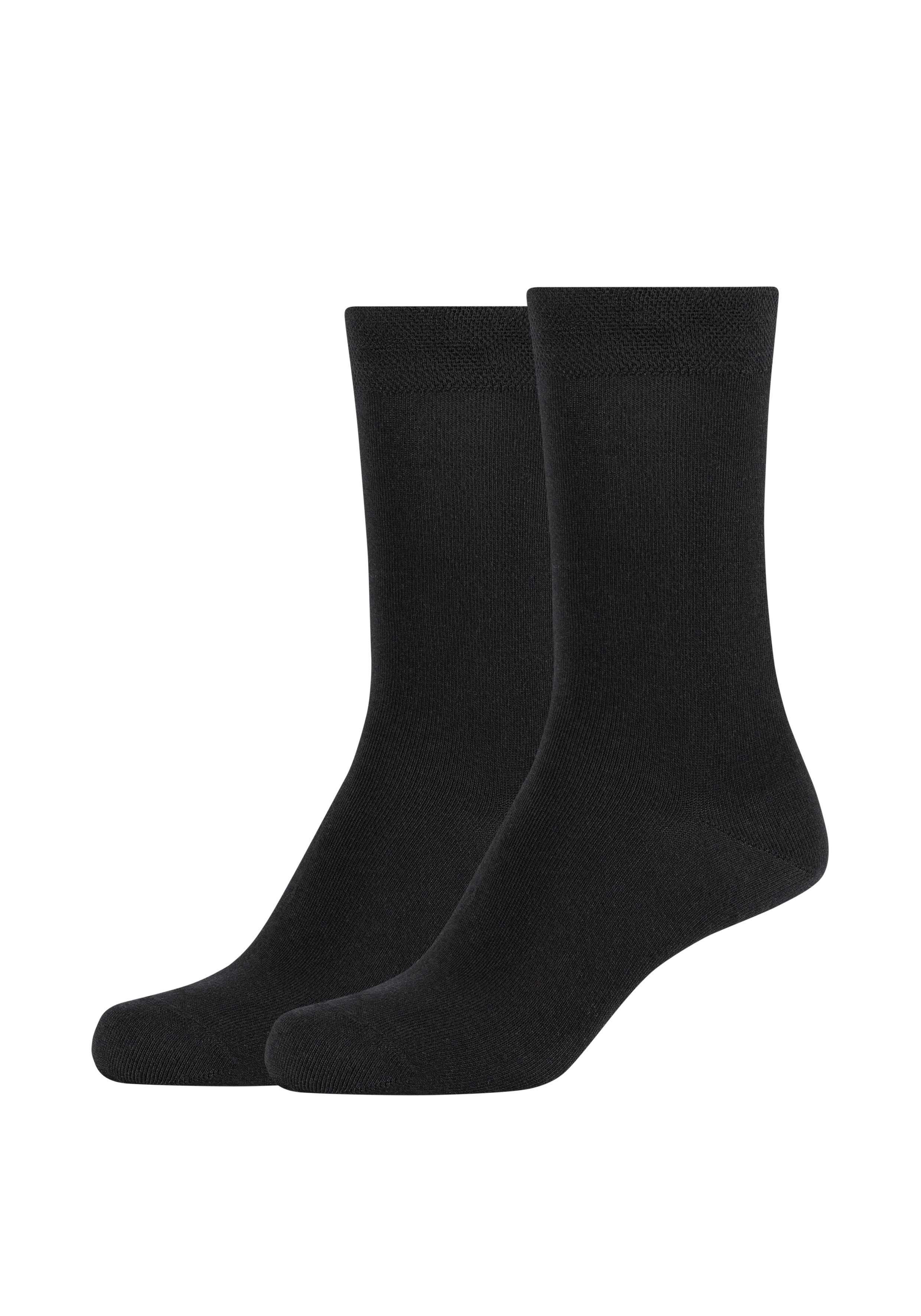 Camano Basicsocken ca-soft (4-Paar) Mit Piquee-Bund günstig online kaufen