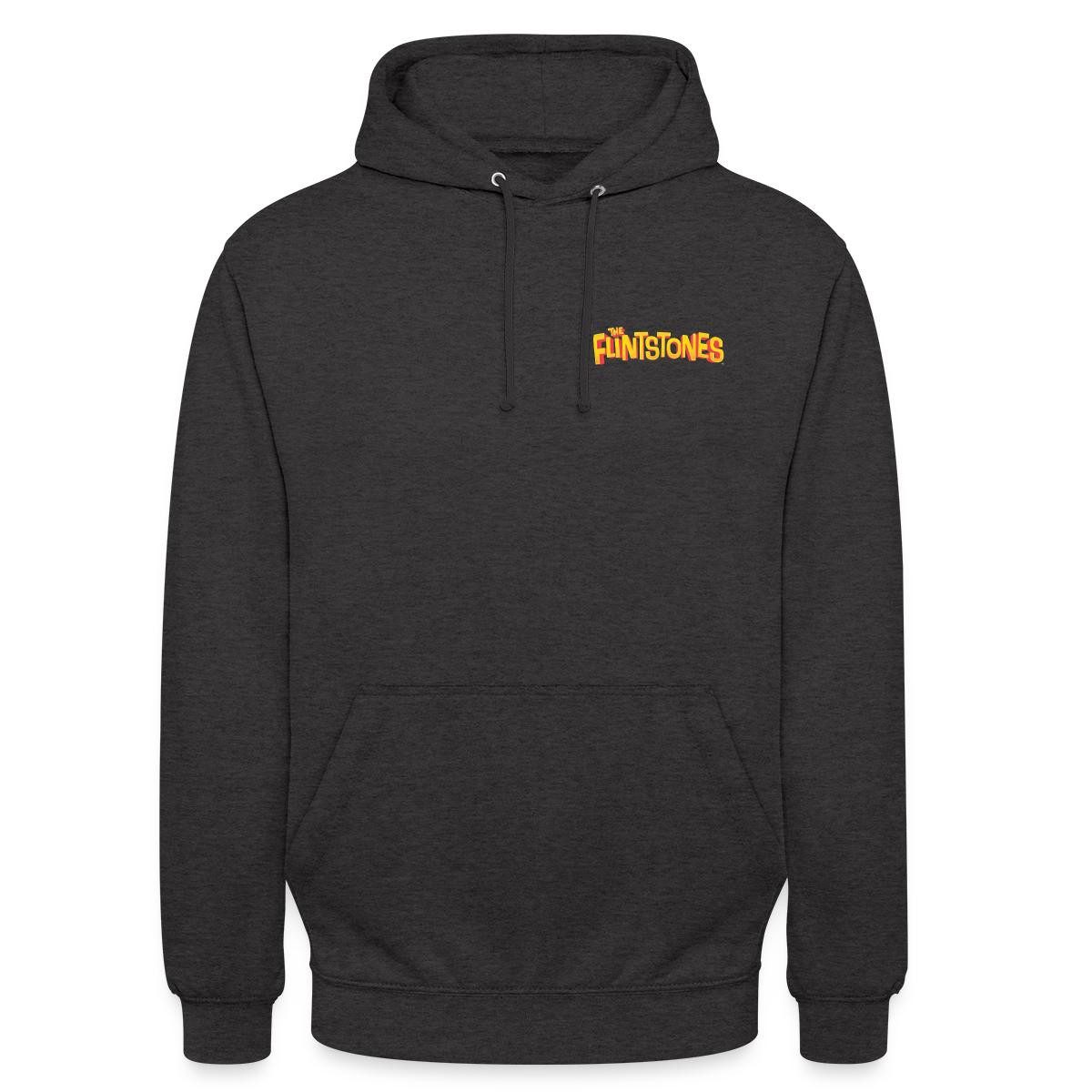 Spreadshirt Hoodie The Flintstones Front- & Backprint Bedrock Crew Unisex Hoodie (1-tlg) Unisex-Schnitt: Sitzt bei Männern körpernah, bei Frauen weit