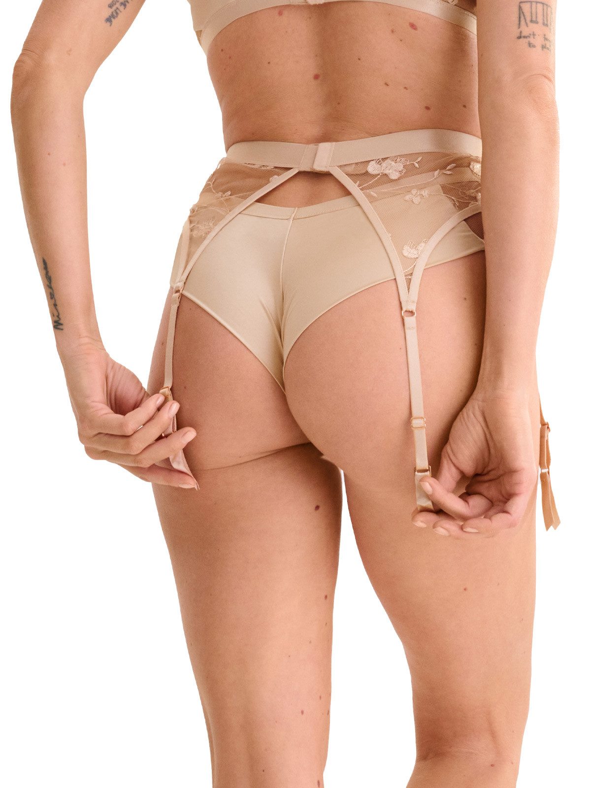 Lisca Strumpfhalter Strumpfgürtel Passion, Taillenband mit Haken Ösen im Rücken, passt perfekt zu Serie Passion