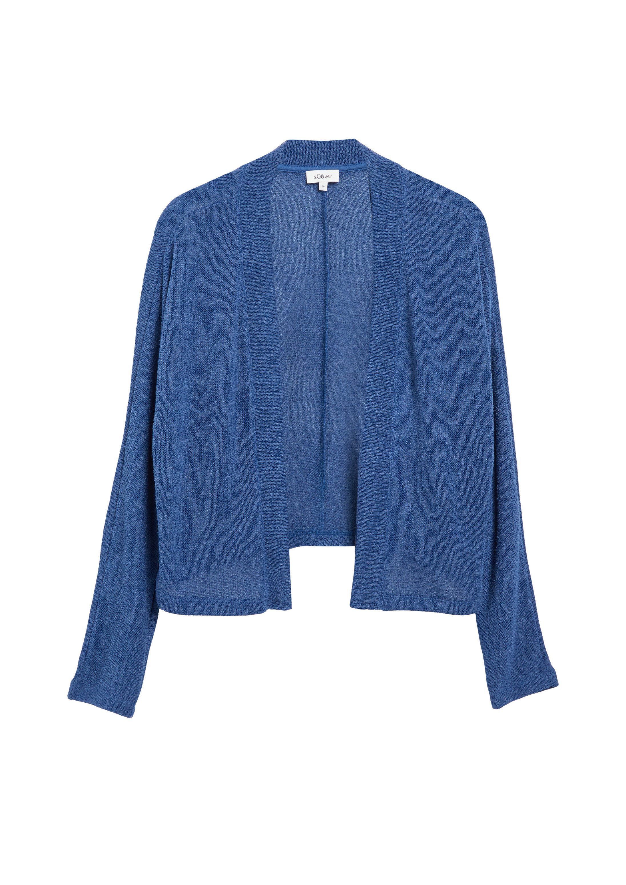 s.Oliver Cardigan Indoor-Jacke Leichter Strickcardigan