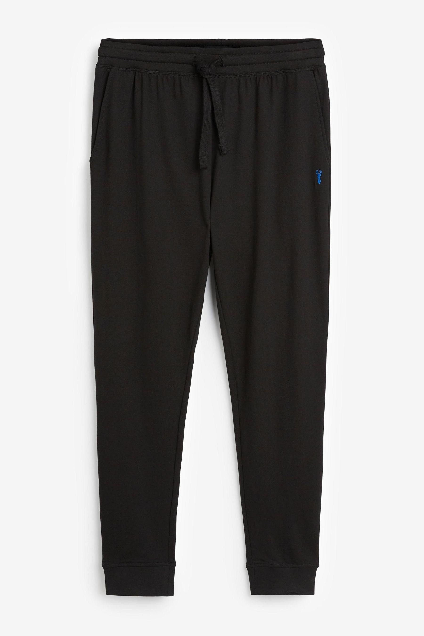 Bündchen (1-tlg) mit Black Fit Jogginghose Loungewear – Slim Jogginghose Next