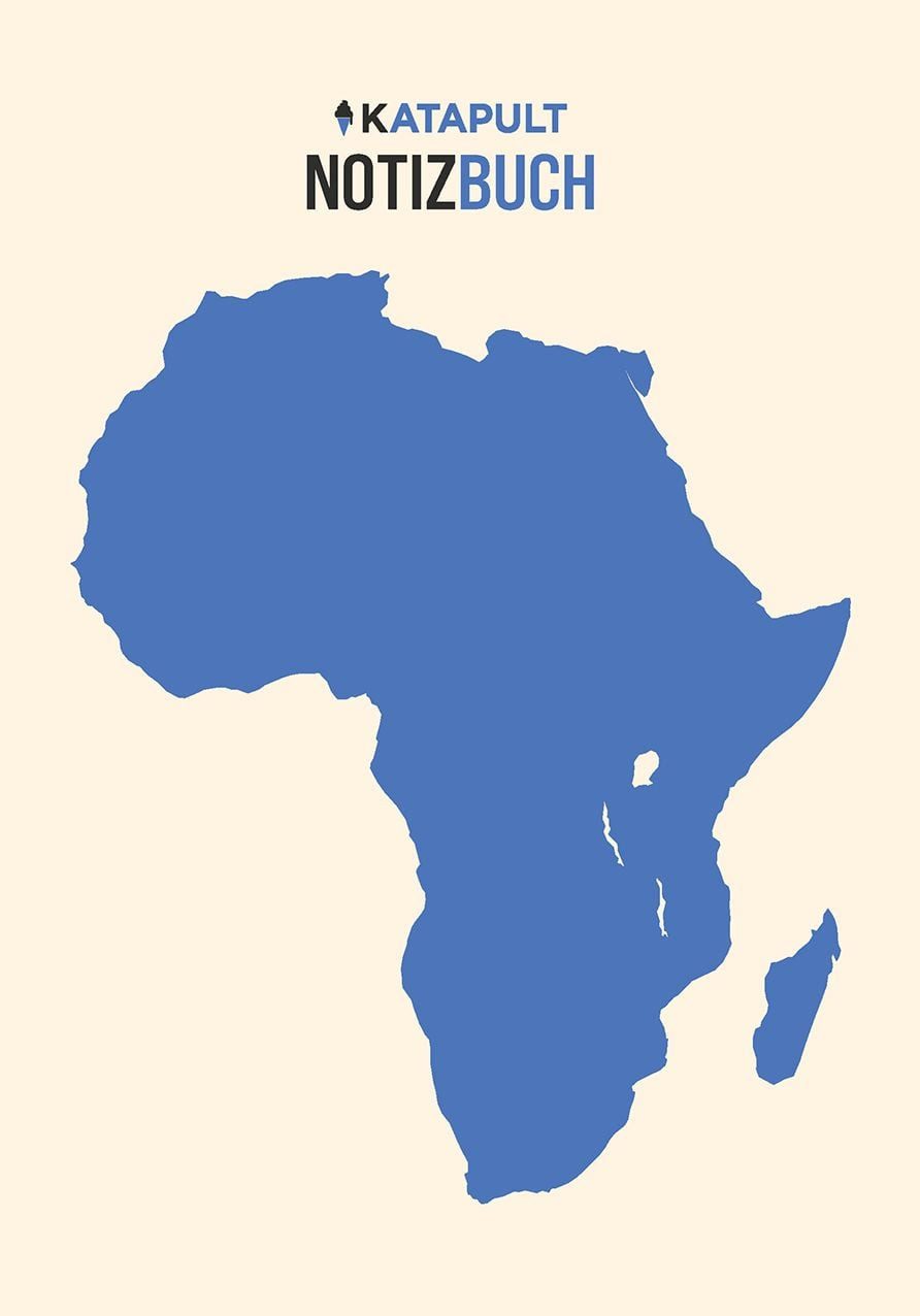 Schulheft Katapult-Notizbuch Afrika