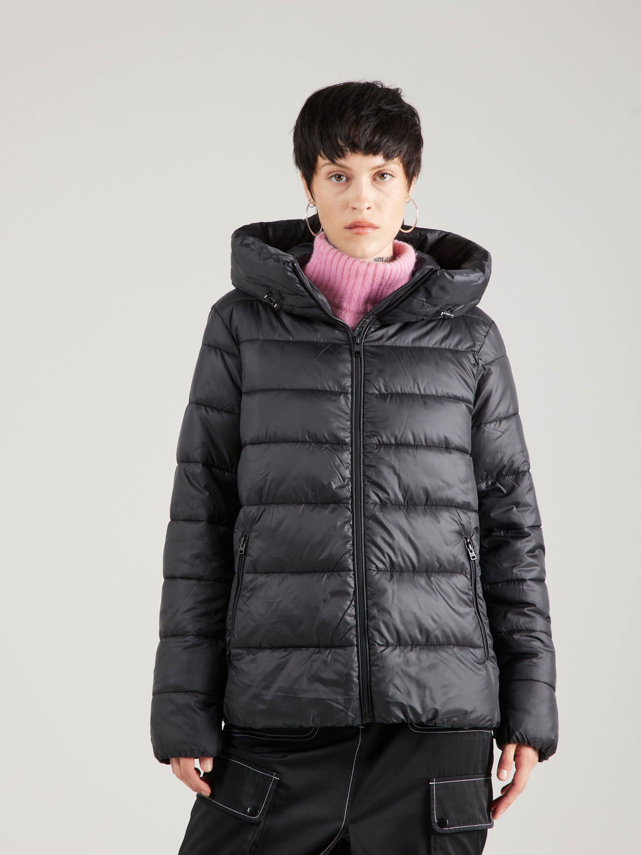 Esprit Collection Steppjacke Esprit Schwarz Esprit Collection Esprit  Winterjacke Black Parka Damen Winter