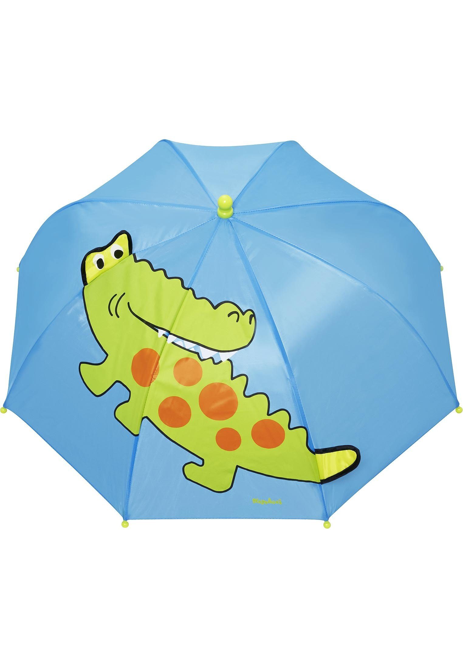 Playshoes Stockregenschirm Regenschirm Krokodil