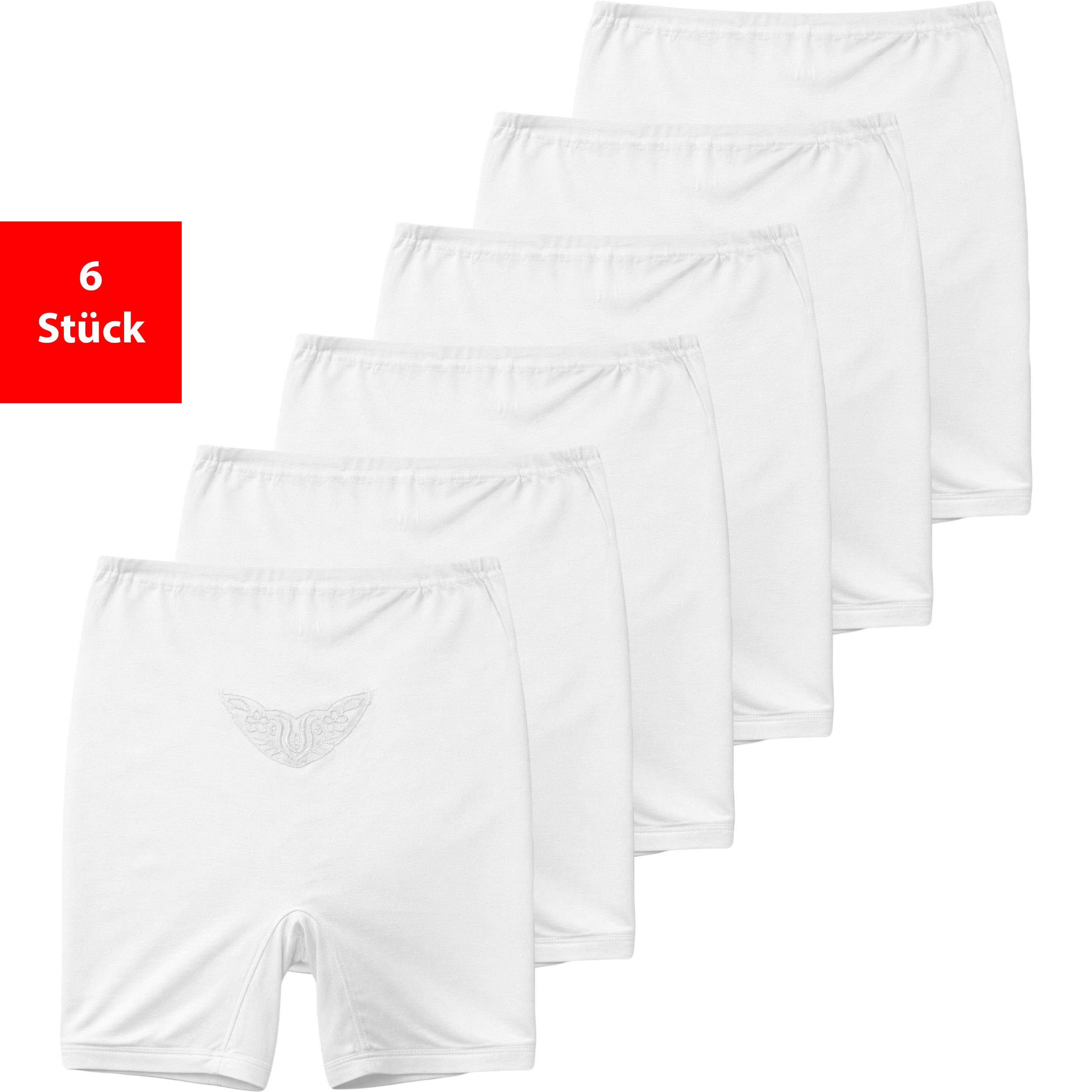 Fashionschmiede Pagenschlüpfer mit Bein Damenslips aus 100% Baumwolle Slips günstig online kaufen