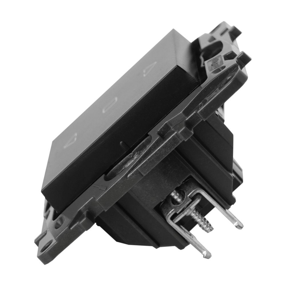 legrand® Jalousie Rolladenschalter Jalousieschalter 3-fach 6 AX schwarz Niloe Step