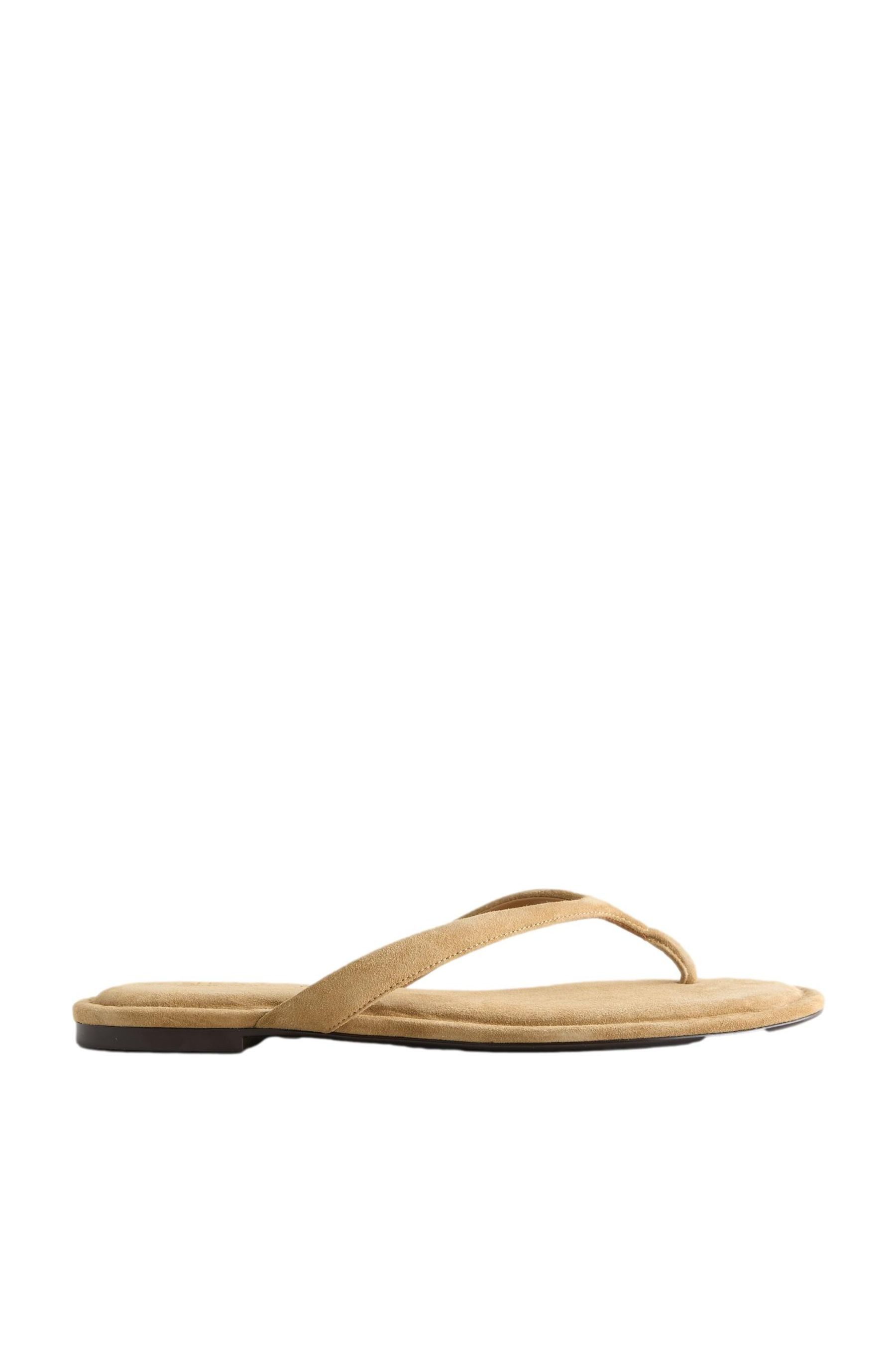 Next Forever Comfort® Zehentrenner aus Leder Sandale