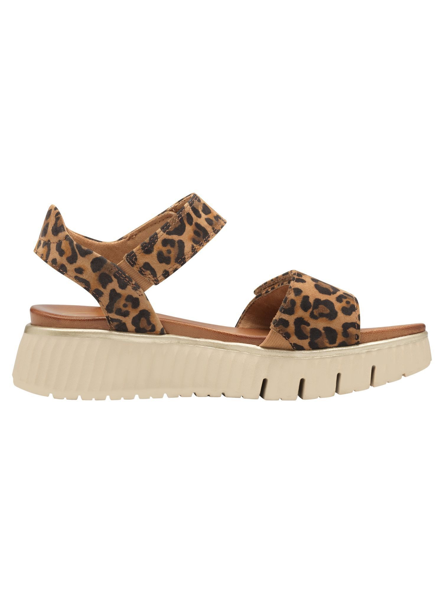 Tamaris WIDE FIT MultiAdjustable, comfortFit aus Leder Sandale comfortFit