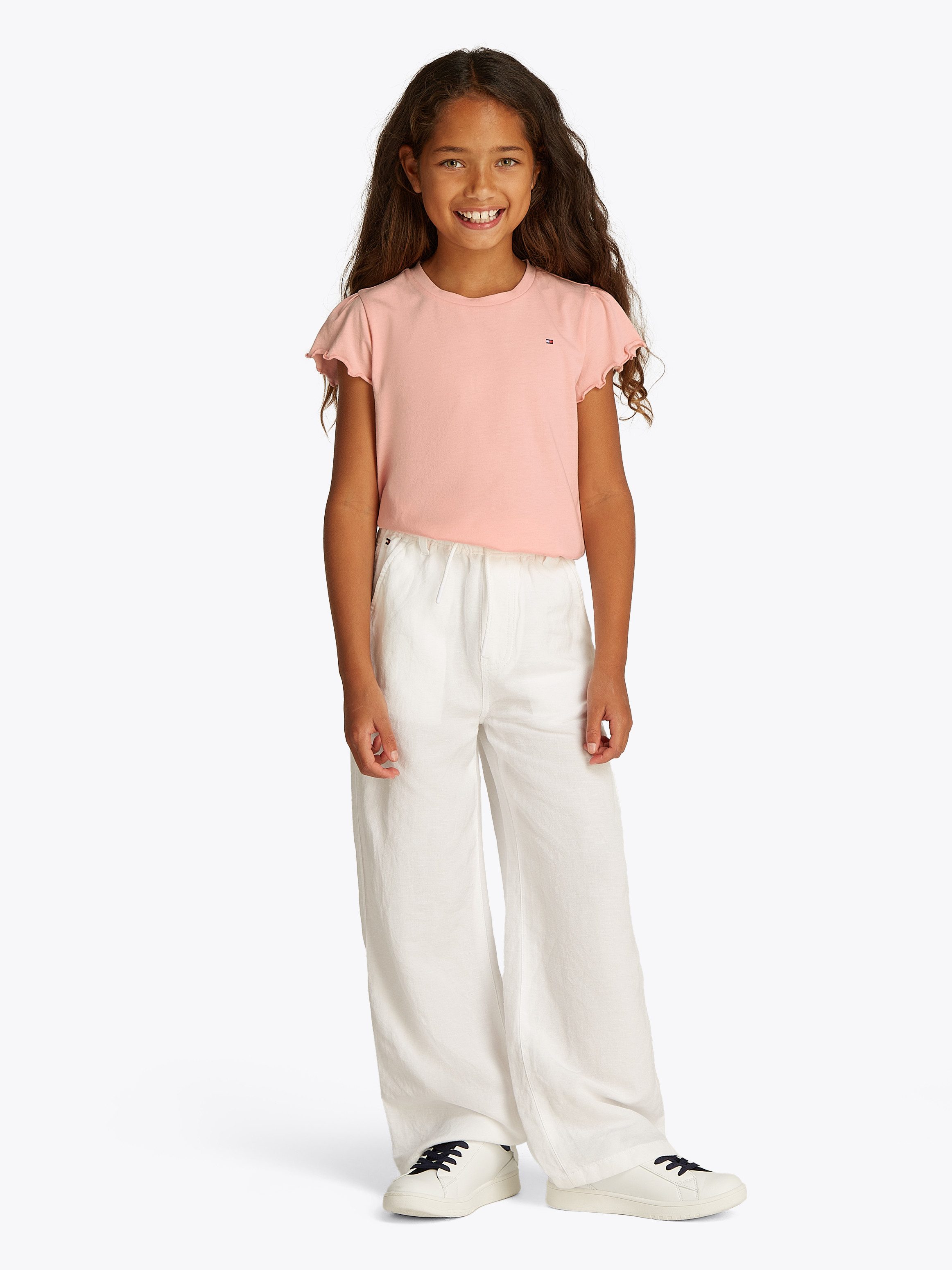 Tommy Hilfiger T-Shirt ESSENTIAL RUFFLE SLEEVE günstig online kaufen