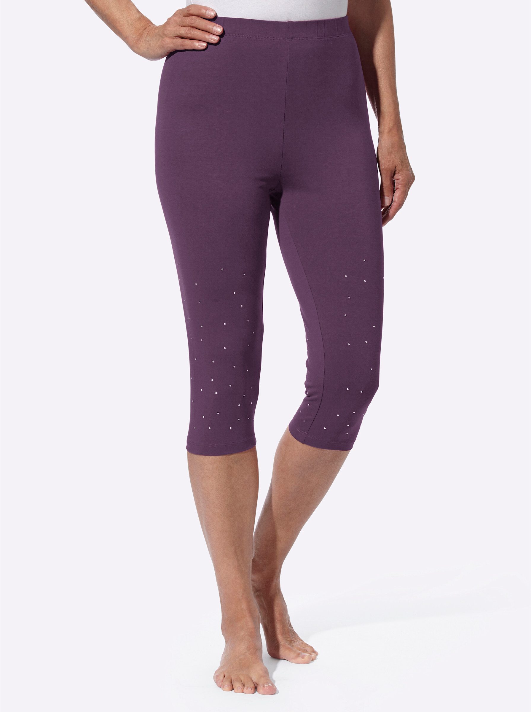 Sieh an! Jogginghose Capri-Leggings