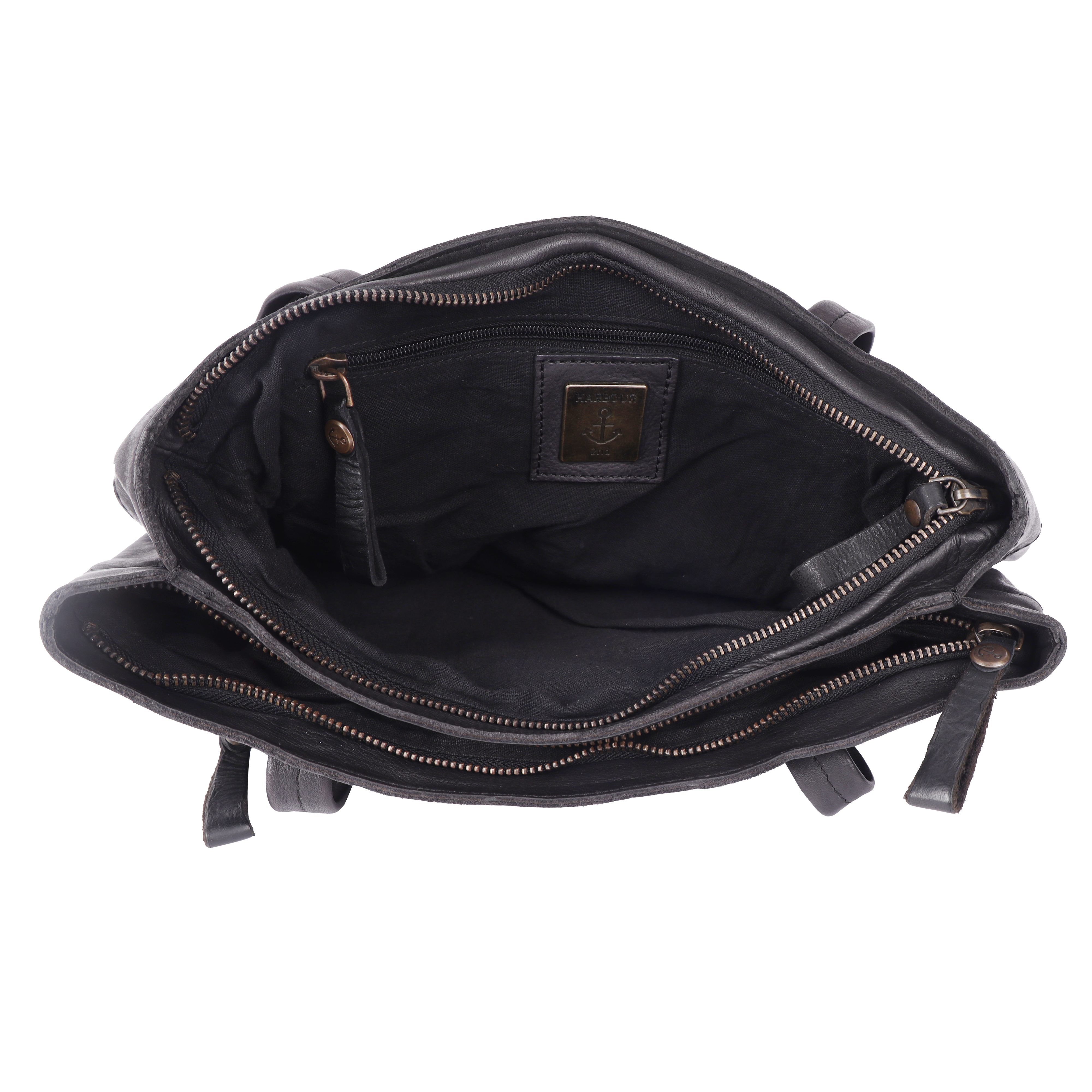 HARBOUR 2nd Shopper Zea, Damen Henkeltasche, Schultertasche, Handtasche mit Logodruck