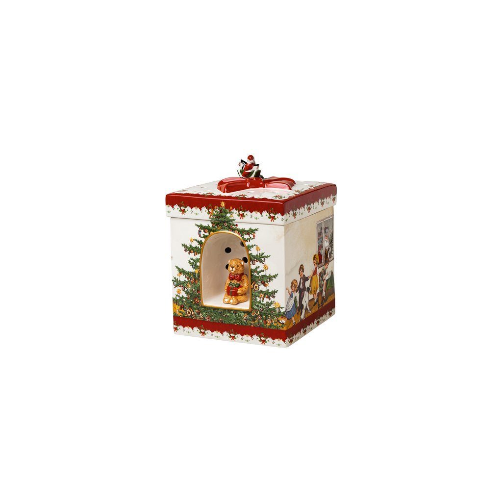 Dekofigur Christmas Toys Paket eckig, Kinder