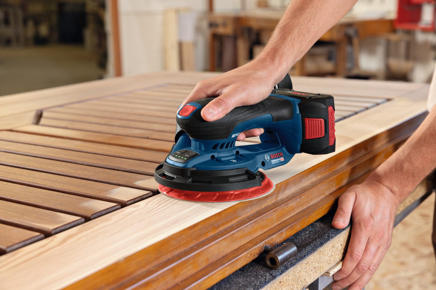 Bosch Professional Akku-Exzenterschleifer »GLL 12V-100-33 CG«, günstig online kaufen