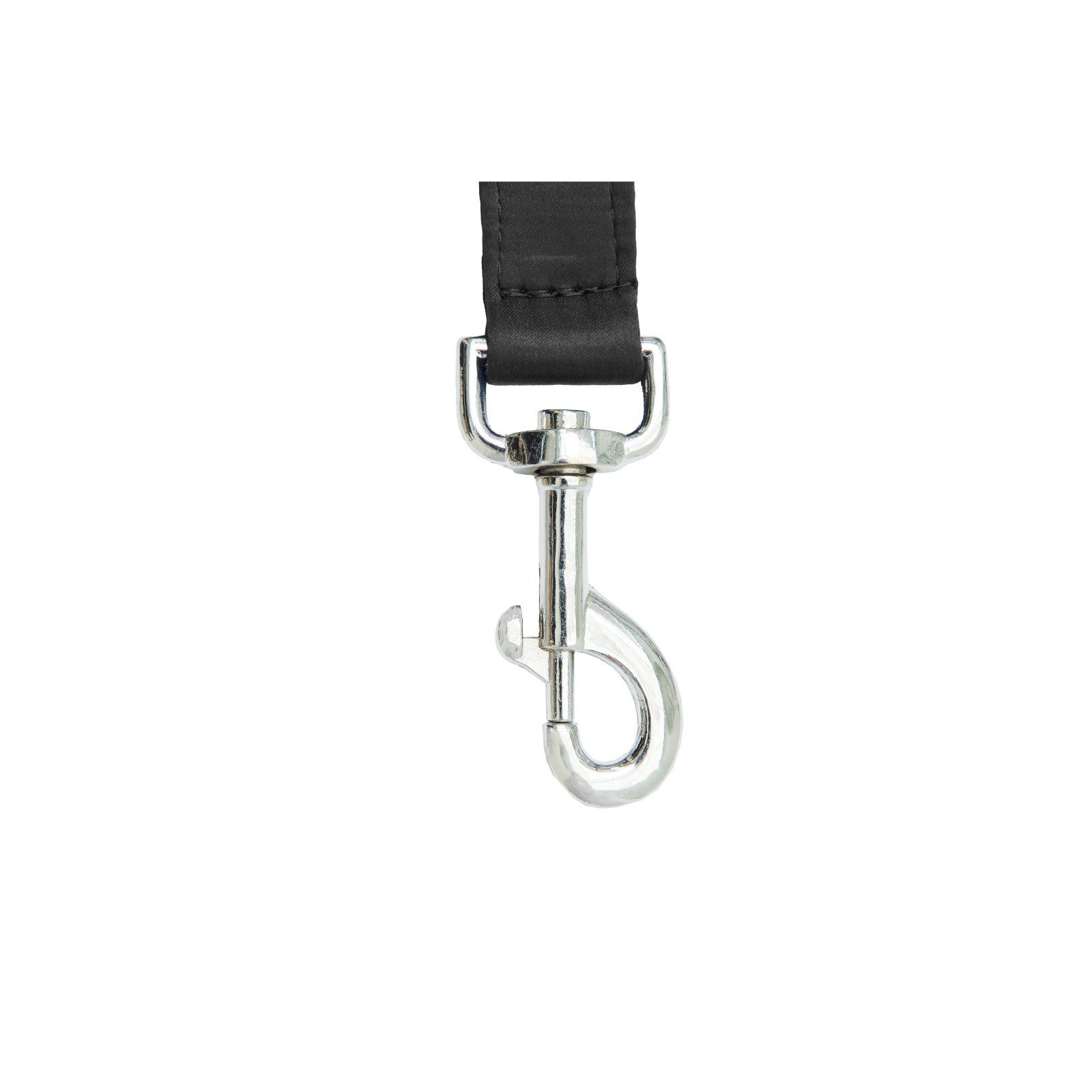 Kieffer Halfter Nylonhalfter unterlegt, Stallhalfter Satin Shine, Schwarz, Warmblut, Nylon