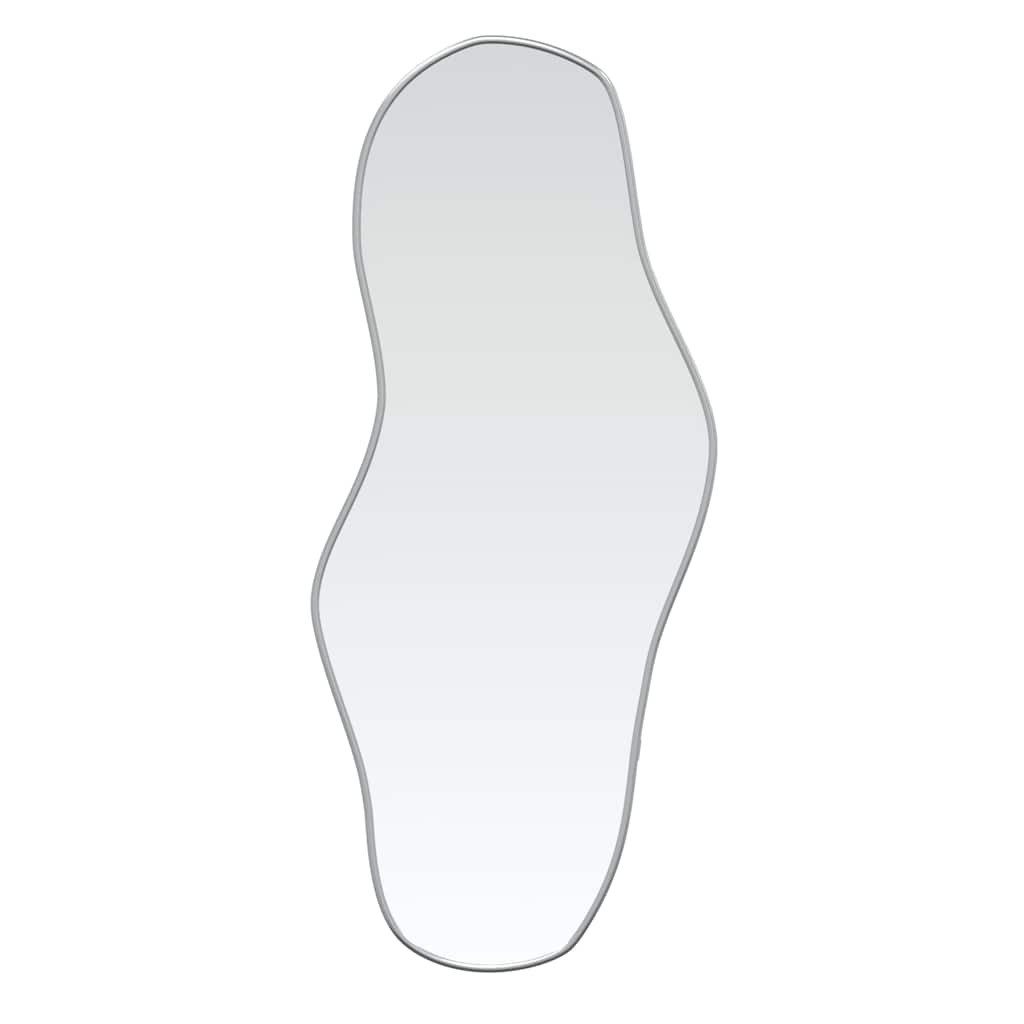 furnicato Wandspiegel Minimalistischer 60 x 25 cm in Silber (1-St)