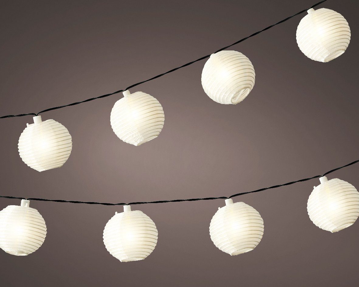 Lumineo LED-Girlande, LED Solar Lichterkette Outdoor günstig online kaufen