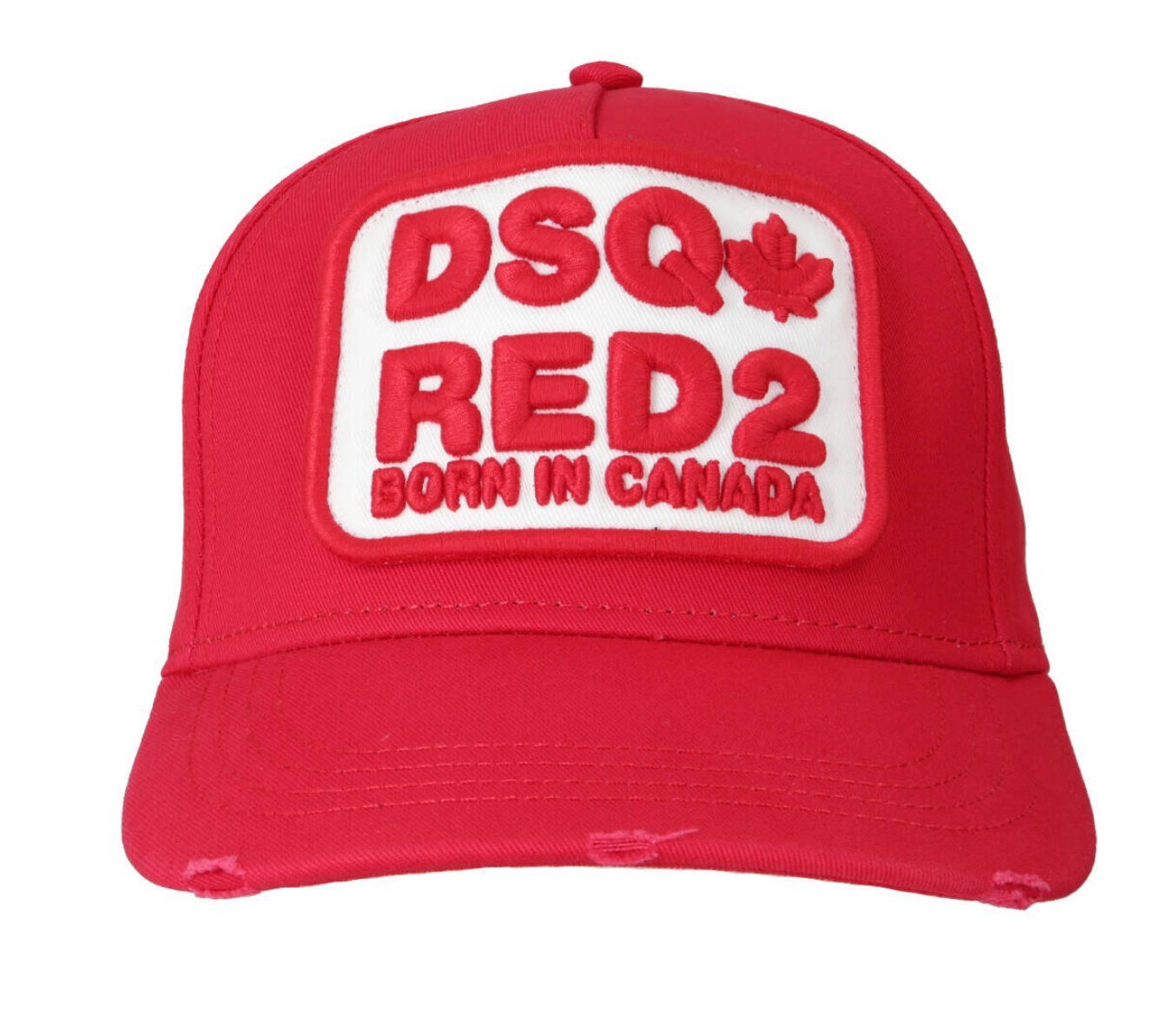 Dsquared2-Cap-BCM0498-Red Baseball Dsquared2 Cap