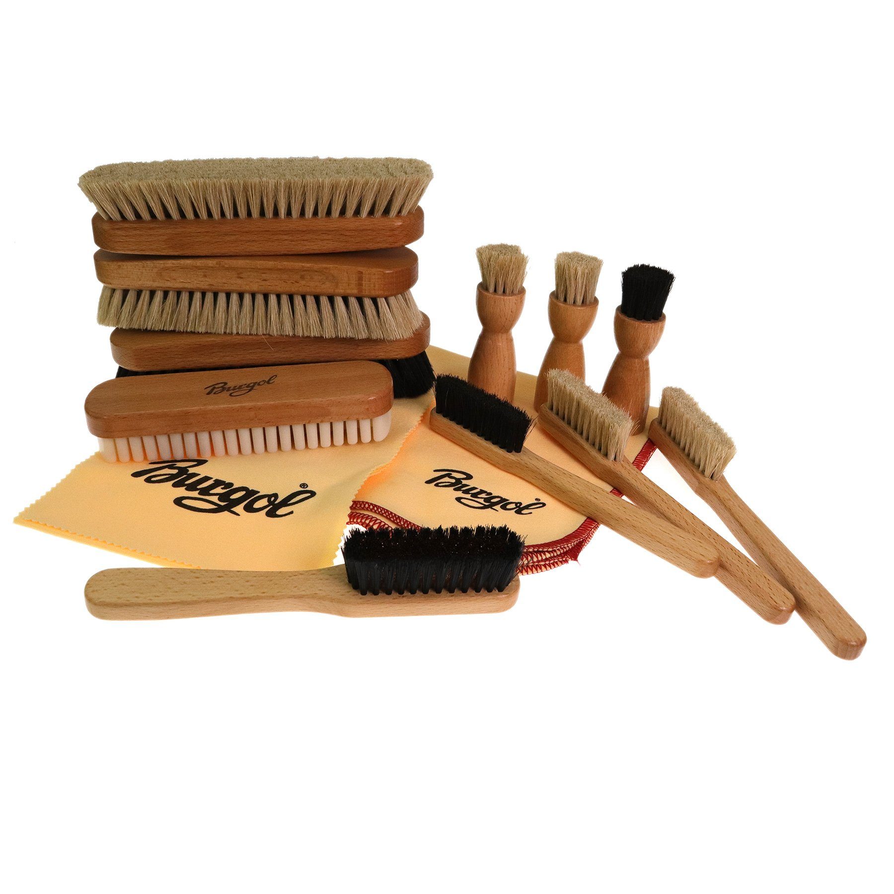 Schuhputzbürste Burgol Schuhbürsten Set - Starter