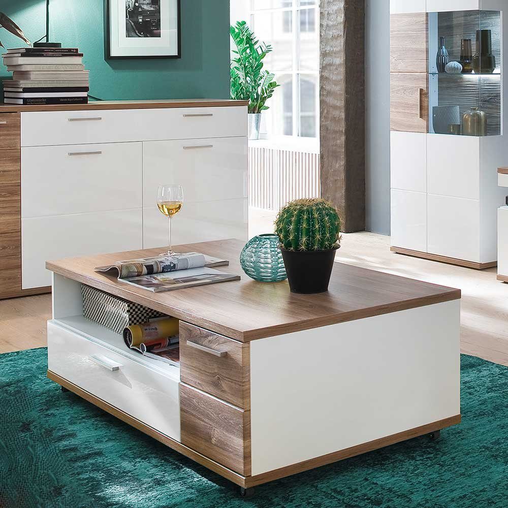 Pharao24 Couchtisch Salija, mit Stauraum