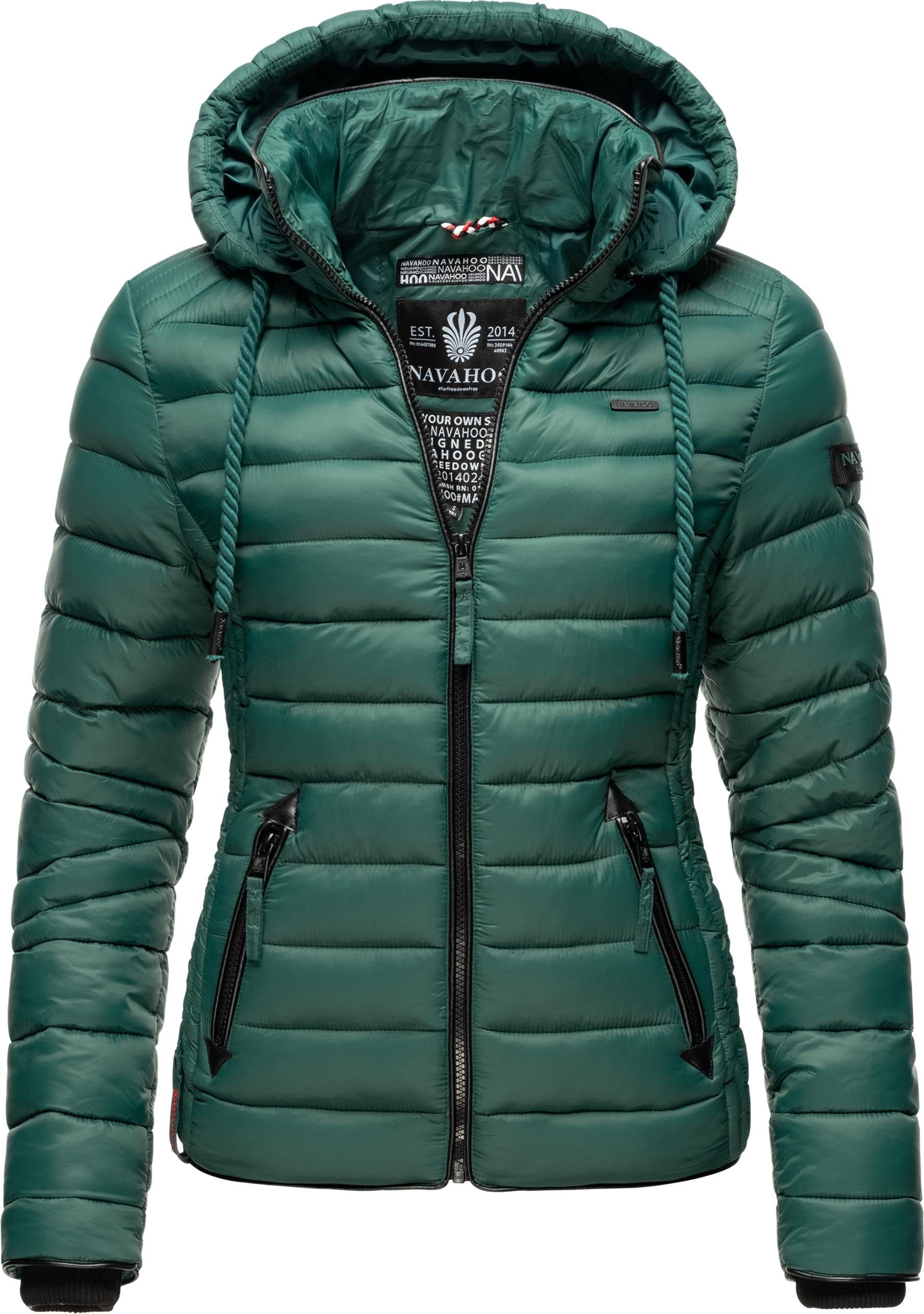 Navahoo Steppjacke Lulana leichte Übergangsjacke mit Kapuze