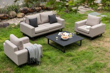 MANDALIKA Garden Gartenlounge-Set Outdoor Lounge Set Sava 100% wetterfest mit LIKA-TEX® Bezug