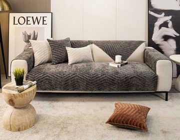 Sofaschoner luxuriöser, einfacher und moderner Sofabezug Coonoor, Vier Jahreszeiten universal rutschfest