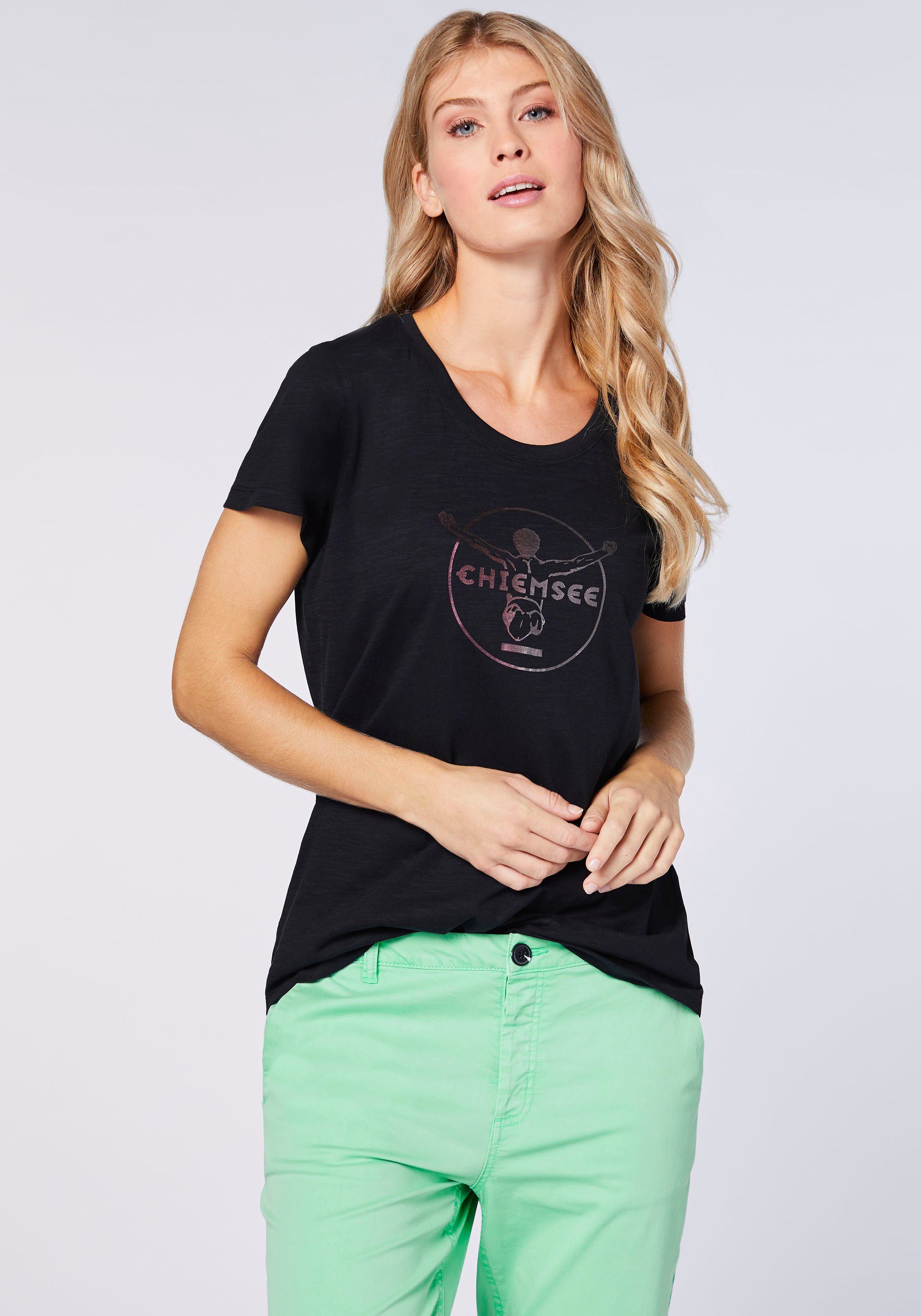 Chiemsee T-Shirt Deep Black | Sport-T-Shirts