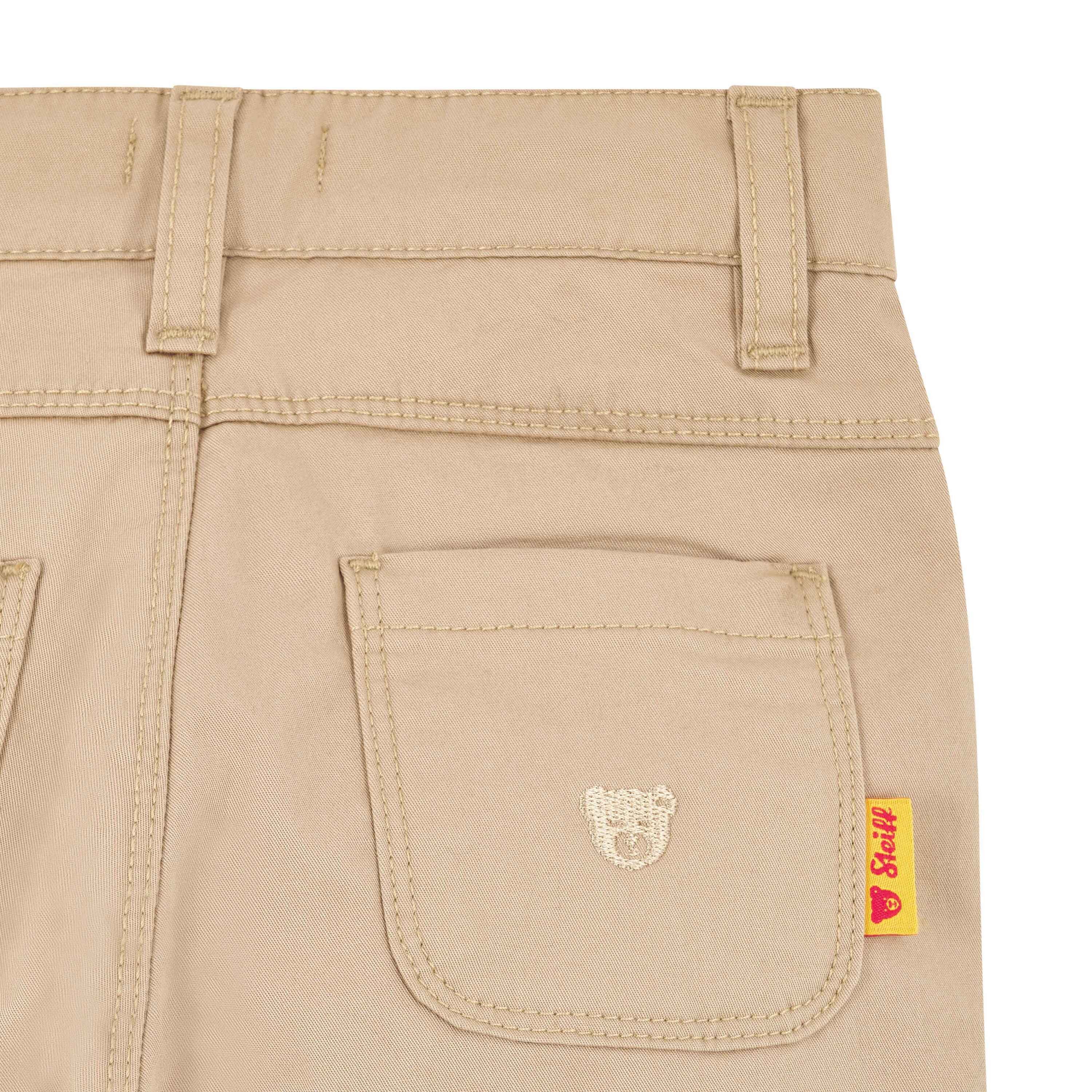 Steiff Kurzarmbluse Hose Western Core, verstellbarer Bund