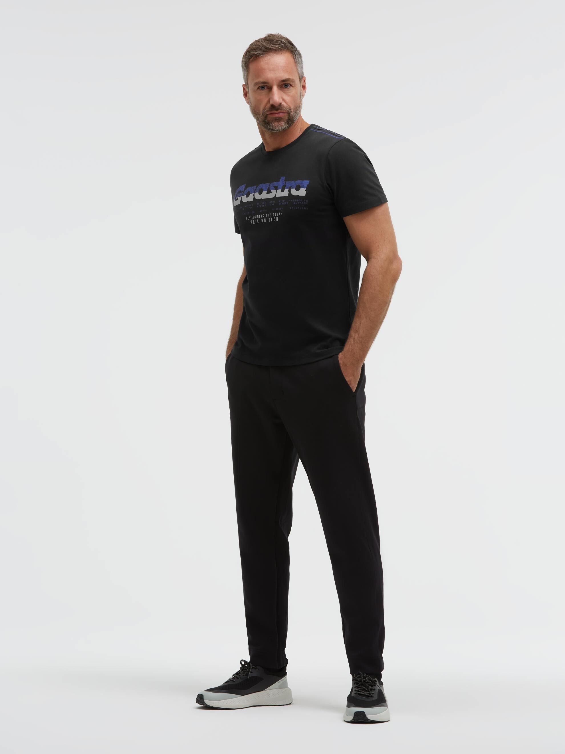 Gaastra Rundhalsshirt mit reflektierenden Details