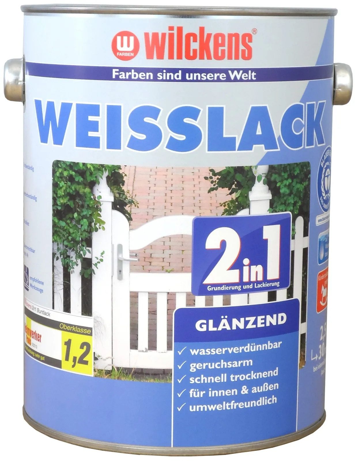 Weißlack Wilckens Weisslack 2in1