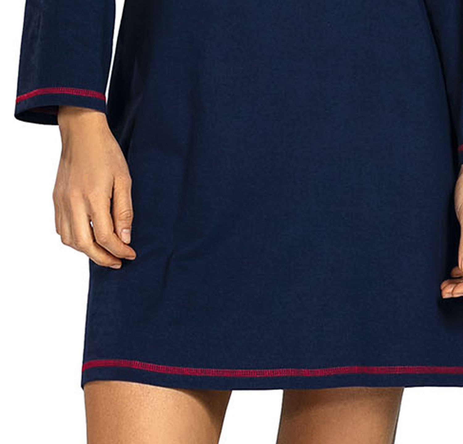comtessa Nachthemd Mellow Luxe (Set, 1-tlg., 1-teilig) Damen Sleepshirt ca.95cm Schlafshirt Baumwolle große Größen