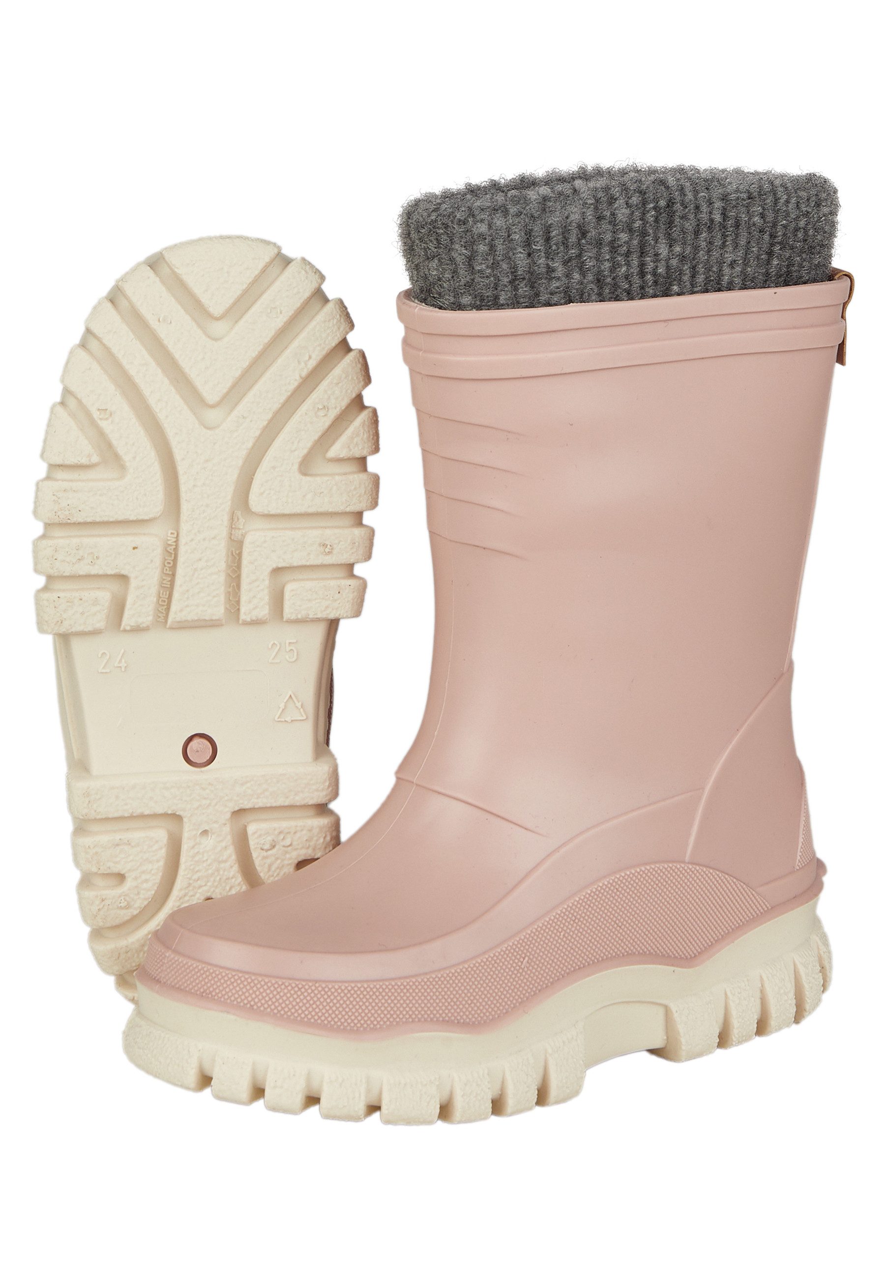 Sterntaler® Gummistiefel mit Innenschuh uni Gummistiefel (1-tlg)