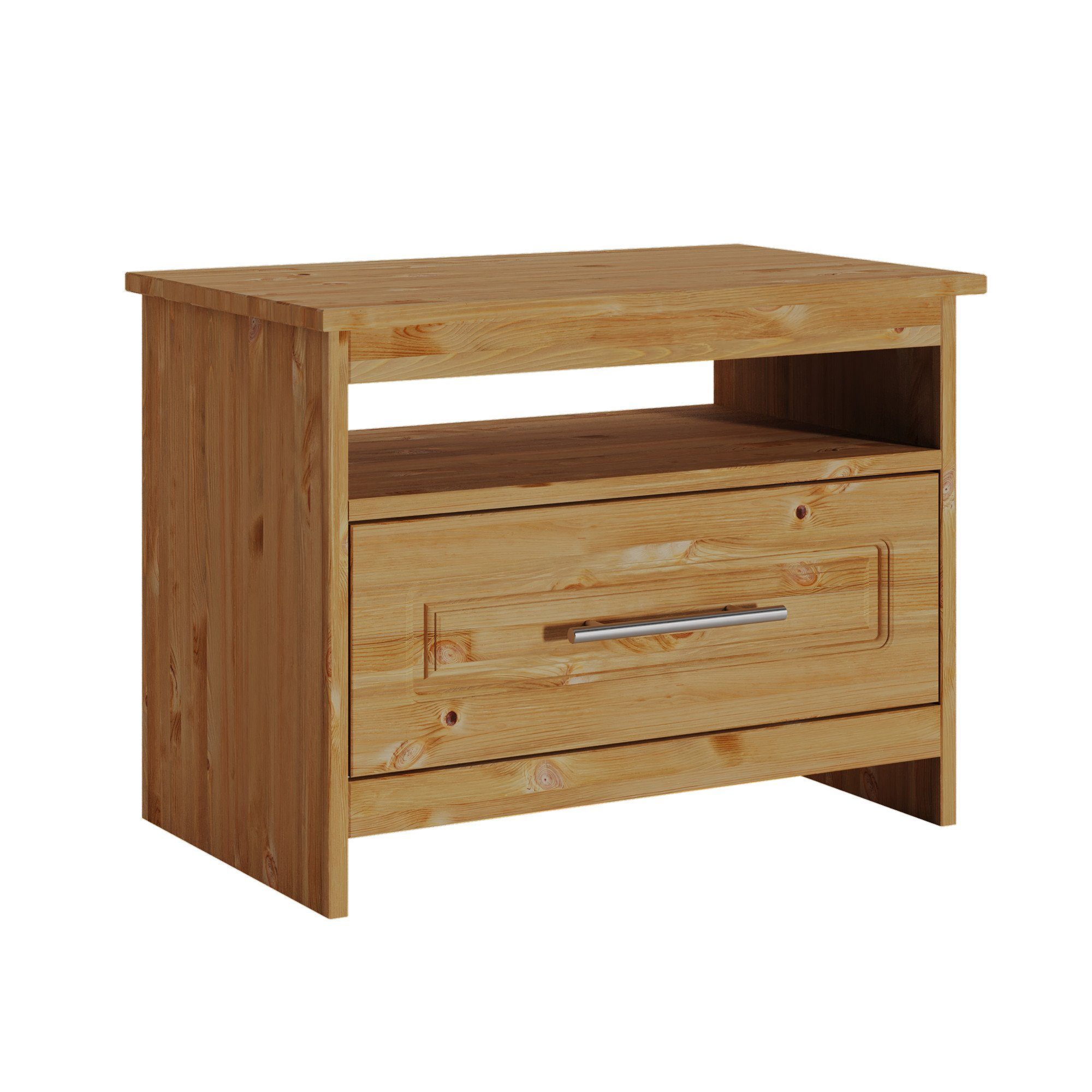 Home affaire Schuhbank Lukas, aus massiver Kiefer, mit dekorativen Fräsungen