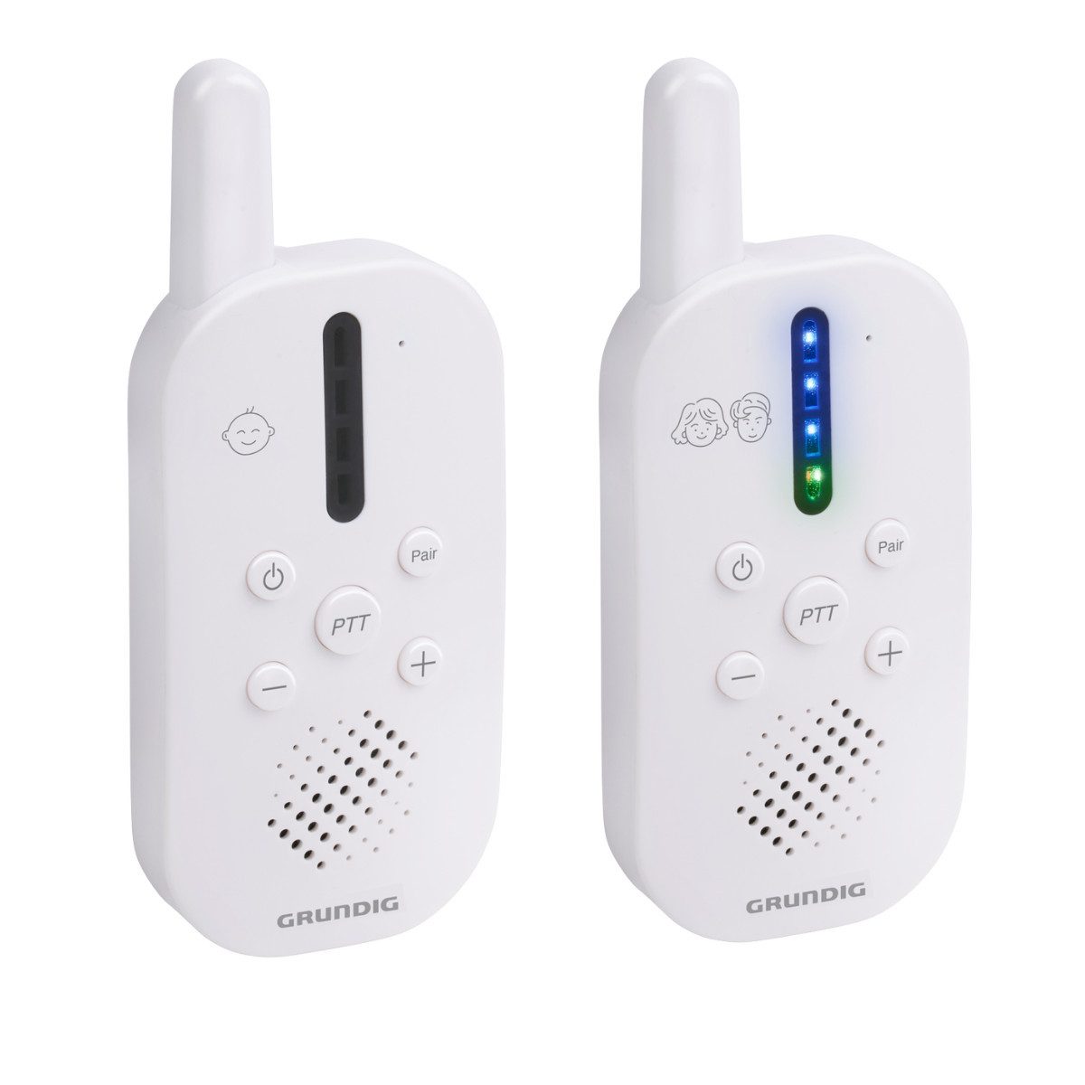 Grundig Video-Babyphone Grundig DECT Audio-Babyphone – Babyfon mit 150 m Reichweite