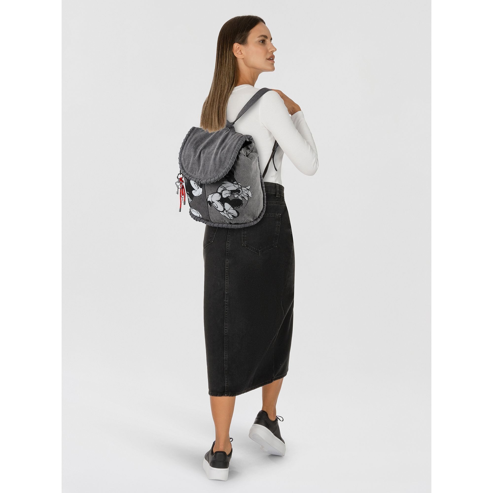 Desigual Cityrucksack Mickey, Baumwolle