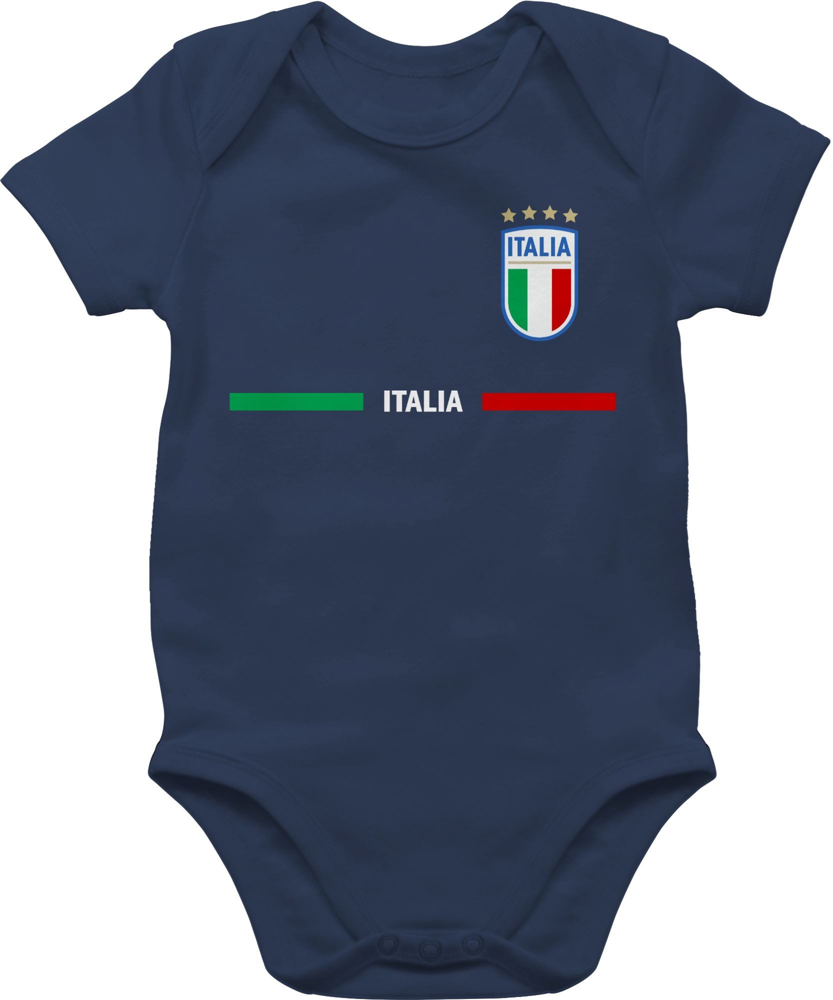 Shirtracer Shirtbody Italien Trikot Wappen, Italia günstig online kaufen