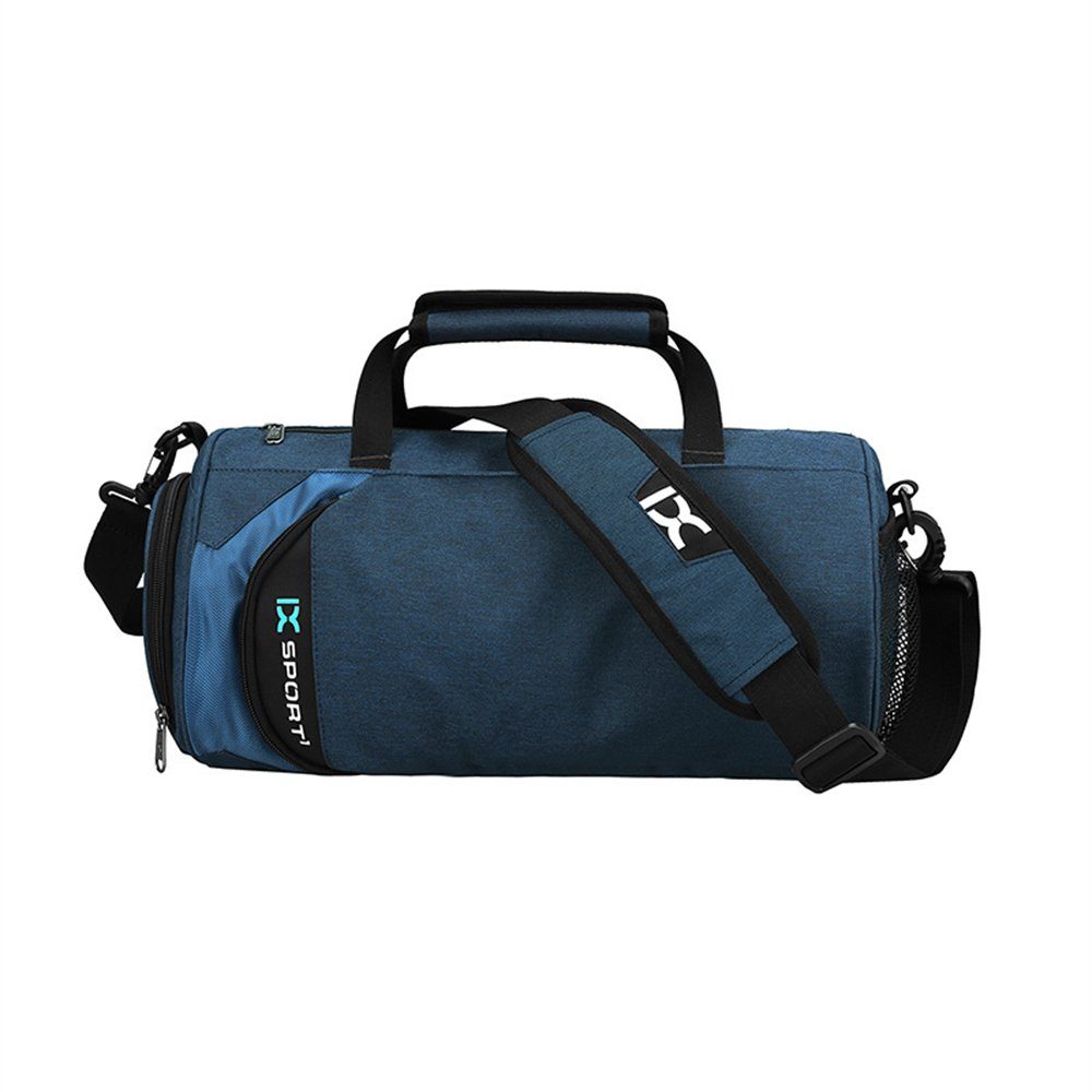 Rouemi Sporttasche Sporttaschen für Männer und Frauen, Reisetaschen, Sportschwimmtaschen Blau