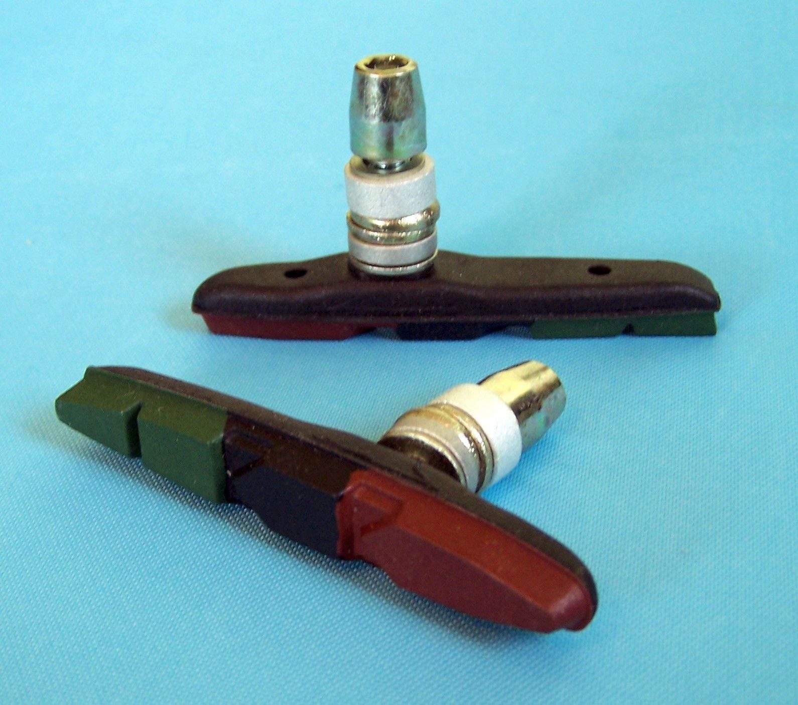 Promax Bremsbelag Promax Allwetter V-Brake Bremsbeläge 3-Farbig Bremsgummi Bremsschuhe