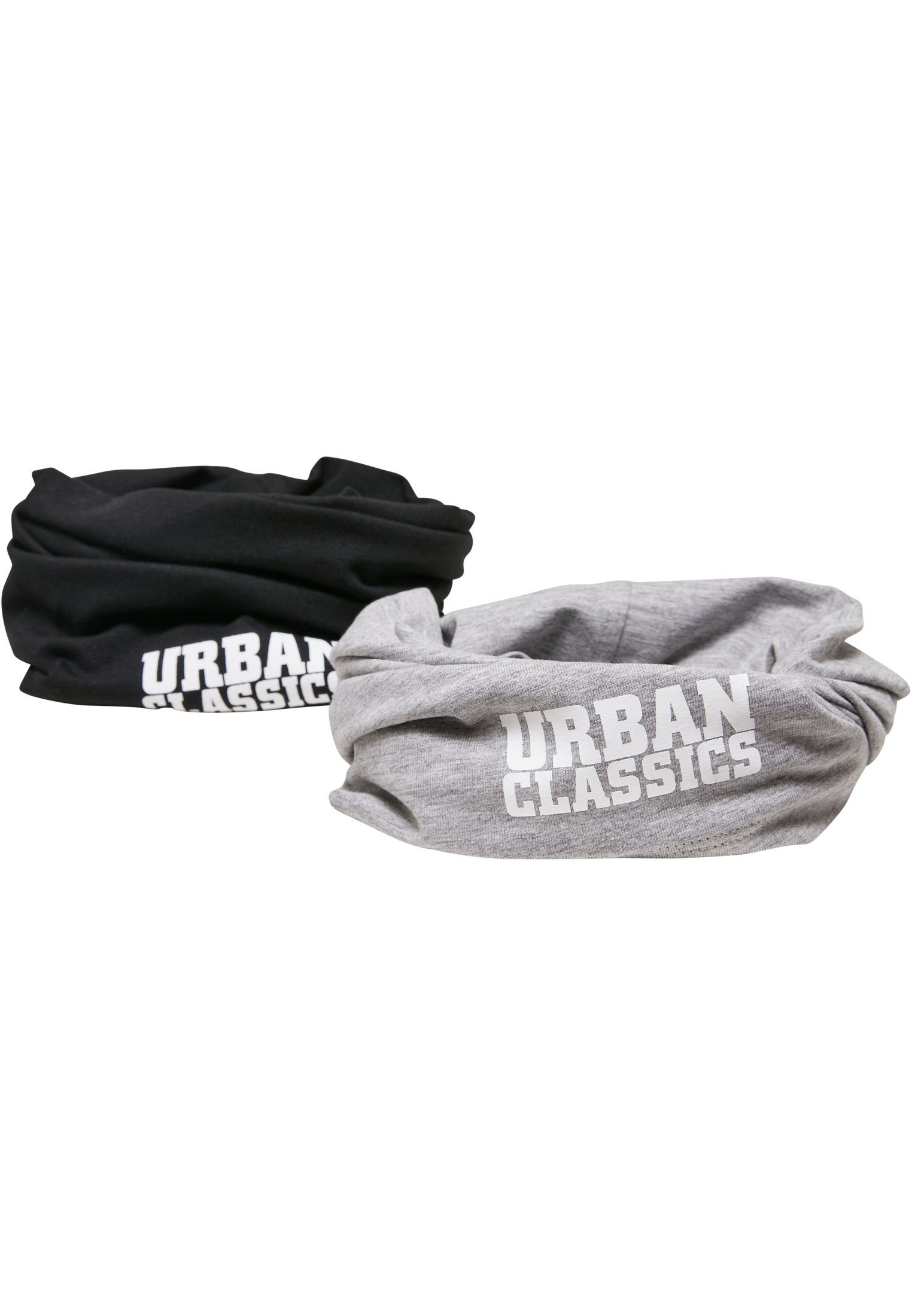 Tube Loop black/heathergrey URBAN Kids 2-Pack, Logo CLASSICS Unisex (1-St) Scarf