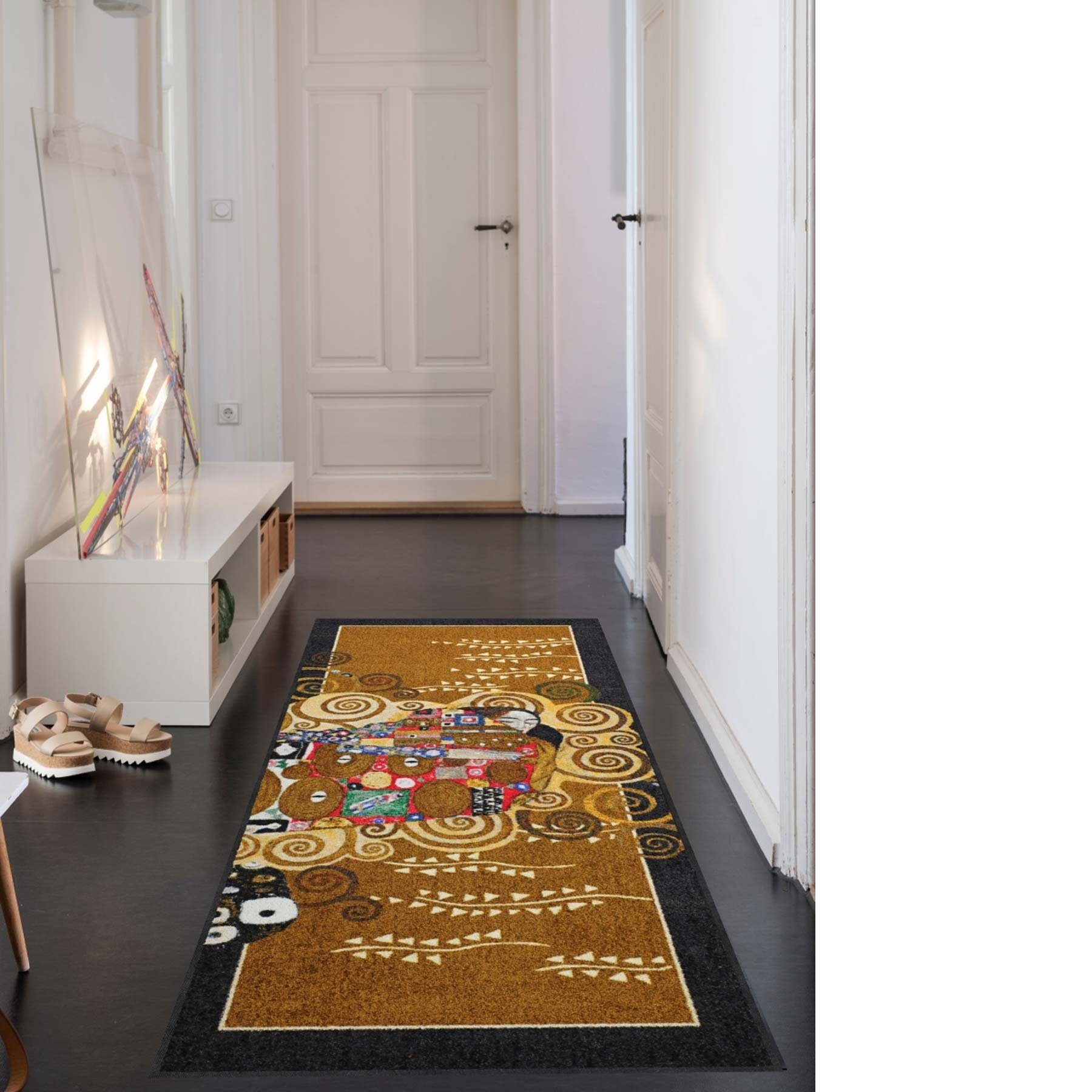 Salonloewe Läufer Teppichläufer 75x190 Die Erfüllung Melange braun, Läufer groß, Höhe: 750 mm