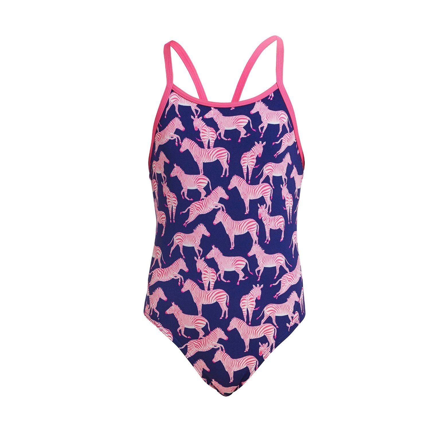 Funkita Badeanzug Sweet Stripes Mädchen Schutz 50+ chlorbeständig schnelltrocknend