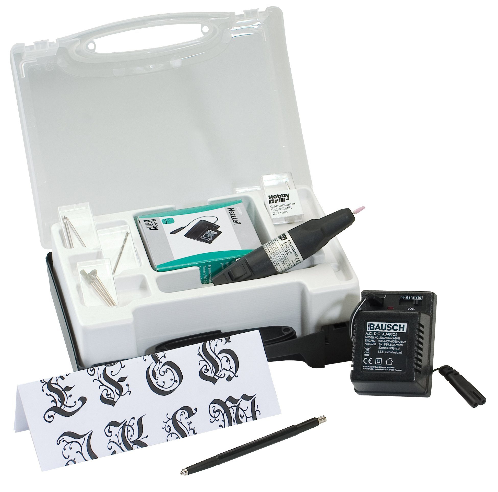 Pebaro Kreativset Schleif-, Fräs- und Gravier Set